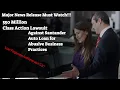 Must Watch on 550 Million Class Action Lawsuit against Santander Auto Loan