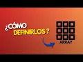 Como definir arrays de Numpy - Python con Google Colab