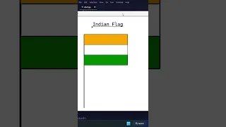 Python Turtle Draw Indian Flag using Python Turtle
