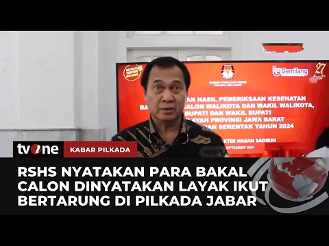 RS Hasan Sadikin Serahkan hasil Tes Kesehatan Bacalon Kepala Daerah