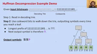 vid8 huffman encoding demo