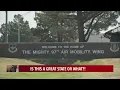 The only Air Force Base in the U S with its own cattle drive