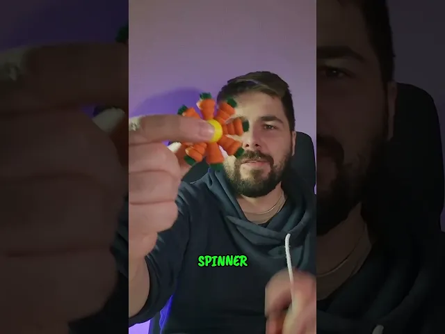 Carrot egg fidget spinner video thumbnail