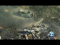POLICE CHASE Fire spreads to Moreno Valley homes after chase ends in crash ABC7