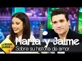 Maria Pedraza y Jaime Lorente explican detalladamente su historia de amor - El Hormiguero 3 0