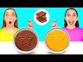Download Lagu Thử thách Đồ Ăn Từ Sô Cô La vs Đồ Thật | Ai Thắng Cuộc Chiến Bí Mật Nhà Bếp Fun Challenge