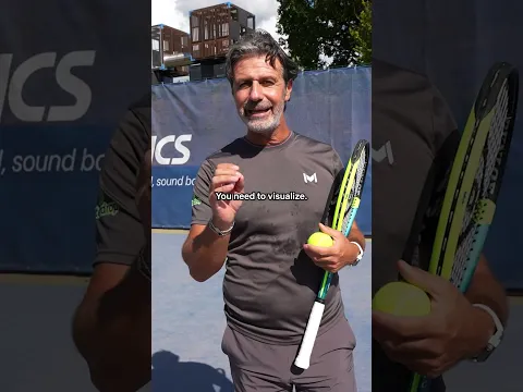 You need to visualize your serve! #tennis #tenniscoach