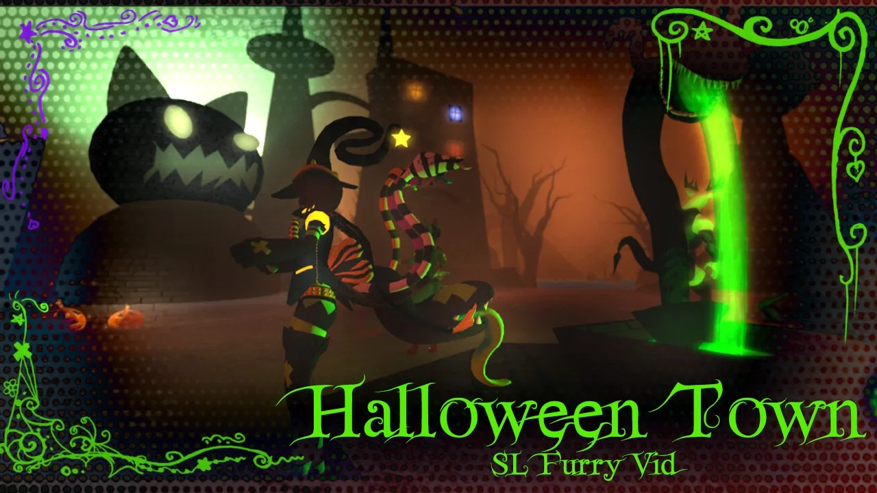 Halloween Town -SL furry Vid