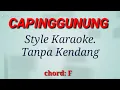 Download Lagu CAPING GUNUNG || Karaoke tanpa Kendang