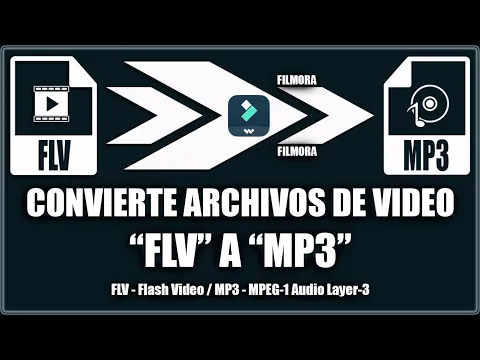 Download MP3 Convertir flv a mp3 - Filmora