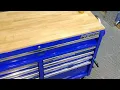 Toolbox tour my 46 Yukon 9 drawer mobile workbench