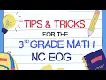 NC 3rd Grade Math EOG How to Create a Helper Page cheat sheet