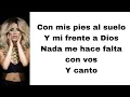 Lali - No estoy sola (letra)