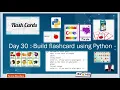 Day 30 Build flashcard using Python