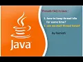 JAVA FAQ 79 Can we start a thread twice in Java