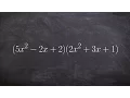 Having Fun While Multiplying a Trinomial by Another Trinomial - Math Tutorial