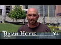 Brian Hoyer 04 Inducted into the Athletic Hall of Fame