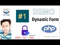 Demo Complete Form Operation Series PHP EXCELENT CODE WITH AJ