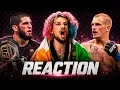 Suga s Live Reaction to Islam Makhachev vs Ian Garry at UFC 330