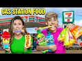 Eating Only GAS STATION FOOD for 24 Hours