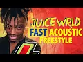 Juice WRLD Fast Acoustic Freestyle