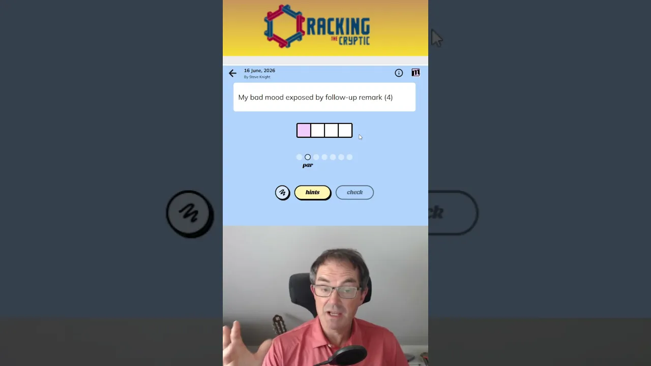 MinuteCryptic in a Minute - 16 June 2026 - DOH!