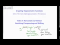 Graphing Trig Functions 4 Intro to Horizontal and Vertical Stretching Compressing Shifting