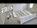 Installing the Most Simple Bed Frame with Drawers Costco Kitteridge King Storage Bed