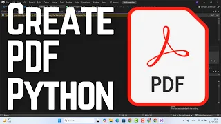 How to Create a PDF With Python