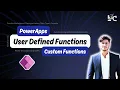 PowerApps Trick to Avoid Repetitive Logic Using User Defined Functions UDF