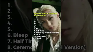 Ranking Songs In Stray Kids Karma Album 