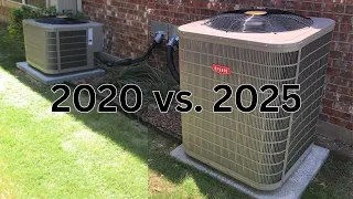 My Bryant Preferred Air Conditioners Are 5 Years Old 2020 vs 2025 Comparison