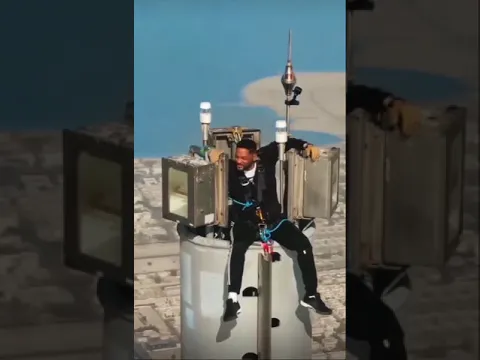 Download MP3 Will Smith Scales The Top Of Burj Khalifa In This FLY Video!