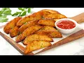 Crispy Potato Wedges Perfect Oven Baked Snack Side or Appetizer