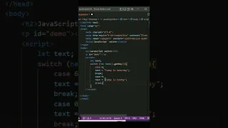js switch js switch statement JavaScript switch