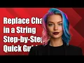 How to Replace Multiple Characters in a String A Step-by-Step Guide