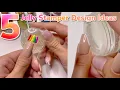 FIVE Jelly Stamper French Tip Nail Design Hacks Viral TikTok Nail Hack Tutorial