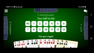 How Trickster Spades rewards opponents for playing awful Ace high 2v2 110 for 200 chip game
