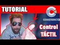 CONSTRUCT 3 Tutorial ESPANOL Control Tactil MOVER PERSONAJE con el DEDO para ANDROID