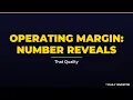 Operating Margin The Number That Reveals Quality