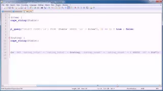 PHP Tutorials Rating System Part 4 4