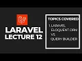 Laravel Eloquent vs Query Builder One-Liner CRUD Comparison with Simple Code