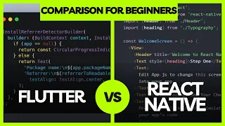 Introduction to Flutter and React Native A Comparison for Beginners