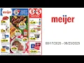 Meijer Weekly Ad - 2025
