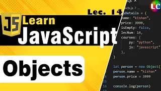 Javascript Objects Lecture 14 Learn Coding