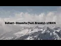Gallant - Dynamite (feat. Brandy) - LYRICS