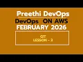 DAY 3 FEBRUARY 2026 DEVOPS Batch DEMO GIT - 3