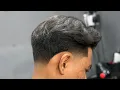 Download Lagu Taper fade rambut belah tenggah tutorial untuk pemula , sanggat MUDAH