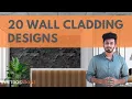 20 Wall Cladding Designs Living Room Wall Design Stone Cladding