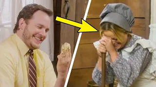 Chris Pratt Breaking the Parks and Rec Cast for 5 Minutes Straight
